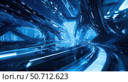 hyperrealism blue futuristic. Стоковое фото, фотограф Vectorwin / Фотобанк Лори