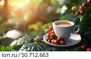 beans coffee robusta. Стоковое фото, фотограф Vectorwin / Фотобанк Лори