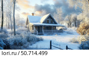 ice freezing in house. Стоковое фото, фотограф Vectorwin / Фотобанк Лори