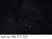 The Coathanger asterism of stars in Vulpecula. Стоковое фото, фотограф Alan Dyer/Stocktrek Images / ТАСС / Фотобанк Лори