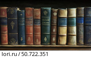 antique old book spine. Стоковое фото, фотограф Vectorwin / Фотобанк Лори