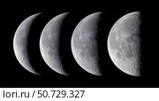 Waning moon series Alan Dyer/Stocktrek Images. Стоковое фото, агентство ТАСС / Фотобанк Лори