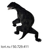 Delphinognathus prehistoric synapsid, rear view. Стоковое фото, фотограф Corey Ford/Stocktrek Images / ТАСС / Фотобанк Лори
