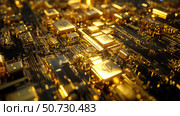 blockchain technology gold. Стоковое фото, фотограф Vectorwin / Фотобанк Лори