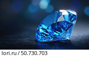 topaz blue gemstone. Стоковое фото, фотограф Vectorwin / Фотобанк Лори