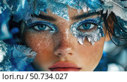 cobalt blue color palette. Стоковое фото, фотограф Vectorwin / Фотобанк Лори