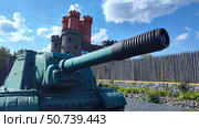 Самоходно-артиллерийская установка ИСУ-152. Редакционное фото, фотограф Ирина / Фотобанк Лори