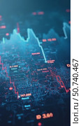 Trade technology, and investment analysis. Business development, financial plan and strategy. Analysis finance graph and market chart investment. Stock trends grow up and down in business environment. Стоковое AI-видео, аниматор Sergey Grishin / Фотобанк Лори