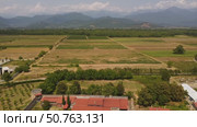 Alaverdi monastery in Georgia (2022 год). Стоковое видео, видеограф Михаил Коханчиков / Фотобанк Лори