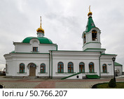Церковь в честь Богоявления Господня. Село Омутинское Тюменской области (2019 год). Стоковое фото, фотограф Александр Тараканов / Фотобанк Лори