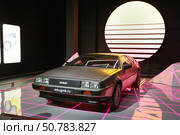 DMC DeLorean. Редакционное фото, фотограф Art Konovalov / Фотобанк Лори