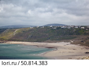 The village of Sennen Cove on the southern end of Whitesand Bay. Cornwall. England. GB (2009 год). Стоковое фото, фотограф Сергей Пристяжнюк (Serg Zastavkin) / Фотобанк Лори