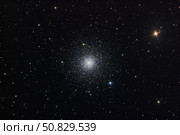 Messier 3, a globular cluster in the constellation Canes Venatici. Стоковое фото, фотограф Roth Ritter/Stocktrek Images / ТАСС / Фотобанк Лори