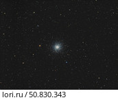Messier 13, the Great Globular Cluster in Hercules. Стоковое фото, фотограф Reinhold Wittich/Stocktrek Images / ТАСС / Фотобанк Лори