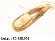 An old whetstone for sharpening scythes and knives. Стоковое фото, фотограф Александр Поташев / Фотобанк Лори
