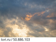 Storm clouds.Background of the summer sky with thunderclouds. Стоковое фото, фотограф Александр Поташев / Фотобанк Лори