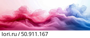 Abstract Concept: Ethereal clouds blending pink and blue. Стоковое AI-изображение, AI-художник Данила Большаков / Фотобанк Лори