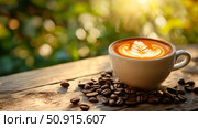 cooperative fair trade coffee ai generated. Стоковое AI-изображение, AI-художник Vectorwin / Фотобанк Лори