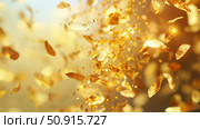 decline falling gold ai generated. Стоковое AI-изображение, AI-художник Vectorwin / Фотобанк Лори
