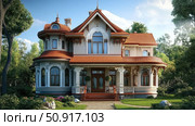 estate free house ai generated. Стоковое AI-изображение, AI-художник Vectorwin / Фотобанк Лори