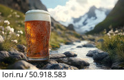 trails beer hiking ai generated. Стоковое AI-изображение, AI-художник Vectorwin / Фотобанк Лори