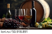 vineyard wine group ai generated. Стоковое AI-изображение, AI-художник Vectorwin / Фотобанк Лори