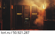 uninstall dissolving server rack ai generated. Стоковое AI-изображение, AI-художник Vectorwin / Фотобанк Лори