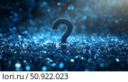 cobalt question blue ai generated. Стоковое AI-изображение, AI-художник Vectorwin / Фотобанк Лори