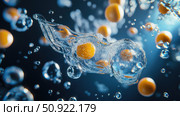 pathogens water microbiology ai generated. Стоковое AI-изображение, AI-художник Vectorwin / Фотобанк Лори