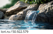 erosion water stone ai generated. Стоковое AI-изображение, AI-художник Vectorwin / Фотобанк Лори