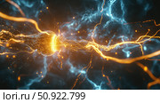 circuit emitting electric current ai generated. Стоковое AI-изображение, AI-художник Vectorwin / Фотобанк Лори