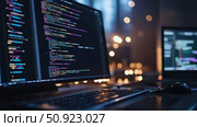 syntax flowing code editor ai generated. Стоковое AI-изображение, AI-художник Vectorwin / Фотобанк Лори