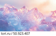 polar shifting ice crystal ai generated. Стоковое AI-изображение, AI-художник Vectorwin / Фотобанк Лори