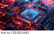 debugging glitching microcontroller ai generated. Стоковое AI-изображение, AI-художник Vectorwin / Фотобанк Лори