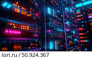 cloud syncing server rack ai generated. Стоковое AI-изображение, AI-художник Vectorwin / Фотобанк Лори