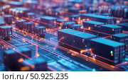 logistics looping supply chain map ai generated. Стоковое AI-изображение, AI-художник Vectorwin / Фотобанк Лори