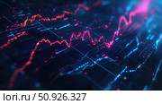 transition morphing line chart ai generated. Стоковое AI-изображение, AI-художник Vectorwin / Фотобанк Лори