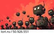 flexibility morphing robot swarm ai generated. Стоковое AI-изображение, AI-художник Vectorwin / Фотобанк Лори