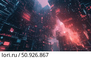 partitioning shifting data cluster ai generated. Стоковое AI-изображение, AI-художник Vectorwin / Фотобанк Лори
