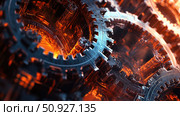 drilling fracturing gear ai generated. Стоковое AI-изображение, AI-художник Vectorwin / Фотобанк Лори