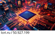 diagnostics zooming biochip ai generated. Стоковое AI-изображение, AI-художник Vectorwin / Фотобанк Лори