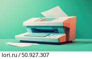 connect merging printer ai generated. Стоковое AI-изображение, AI-художник Vectorwin / Фотобанк Лори