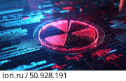 data fading pie chart ai generated. Стоковое AI-изображение, AI-художник Vectorwin / Фотобанк Лори