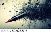 digitalization collapsing pen and paper ai generated. Стоковое AI-изображение, AI-художник Vectorwin / Фотобанк Лори