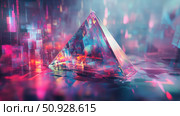 dispersion dissolving prism ai generated. Стоковое AI-изображение, AI-художник Vectorwin / Фотобанк Лори