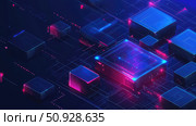 consensus glitch-transitioning blockchain node ai generated. Стоковое AI-изображение, AI-художник Vectorwin / Фотобанк Лори