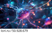 synapse growing neural signal ai generated. Стоковое AI-изображение, AI-художник Vectorwin / Фотобанк Лори