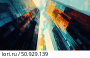 engineering splitting skyscraper ai generated. Стоковое AI-изображение, AI-художник Vectorwin / Фотобанк Лори