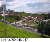 Набережная Федоровского в Нижнем Новгороде. Редакционное фото, фотограф Мария Сергеева / Фотобанк Лори