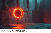 fusion blinking energy core ai generated. Стоковое AI-изображение, AI-художник Vectorwin / Фотобанк Лори